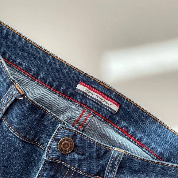 Tommy Hilfiger Skinny Blue Jeans Medium Wash Casual Denim Size 2 Short - Picture 8 of 9